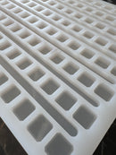 2.3mL Universal Depositor Cube Gummy Mold - 136 Cavities-2