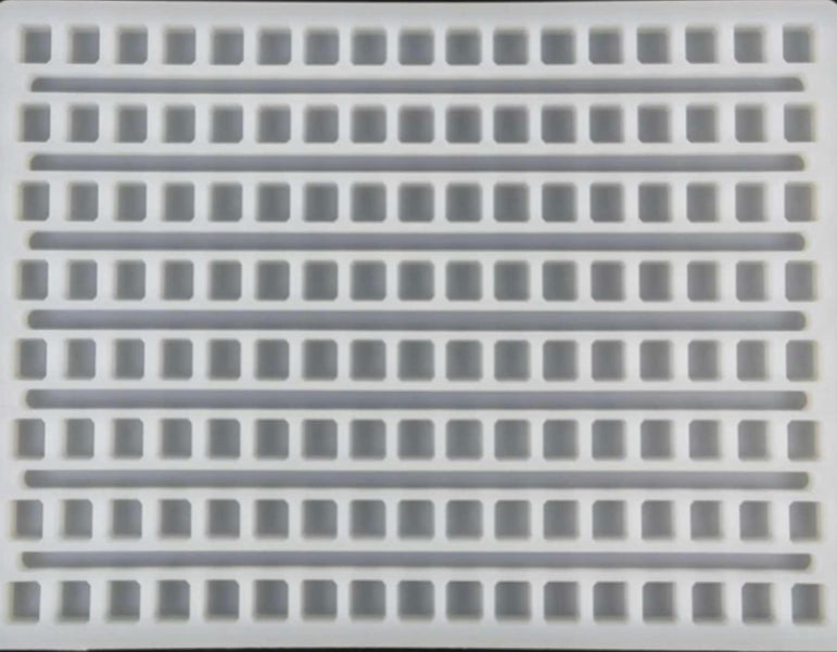 2.3mL Universal Depositor Cube Gummy Mold - 136 Cavities