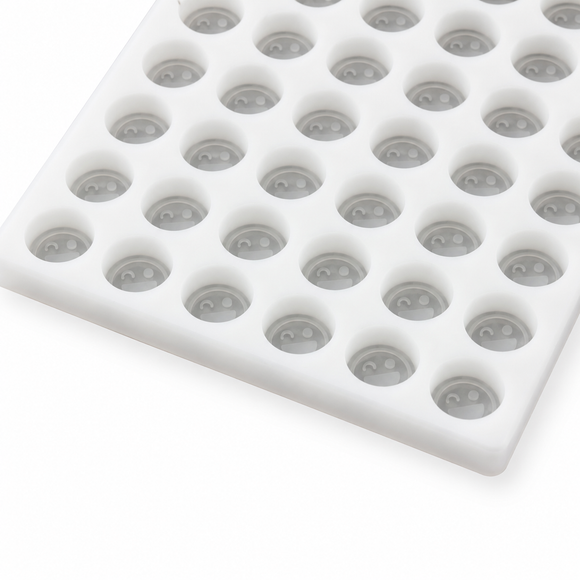 4mL Smiley Face Gummy Mold - 140 Cavities