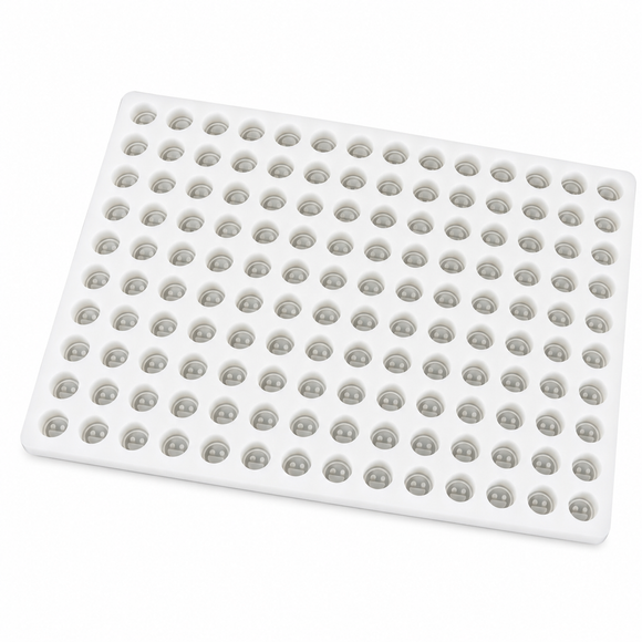 4mL Smiley Face Gummy Mold - 140 Cavities