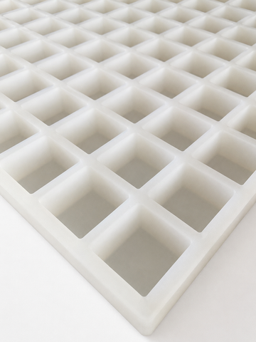 6mL Square Gummy Mold - 165 Cavities